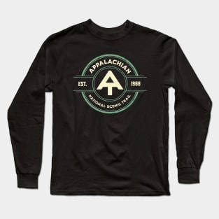 Appalachian National Scenic Trail AT Round Vintage Long Sleeve T-Shirt